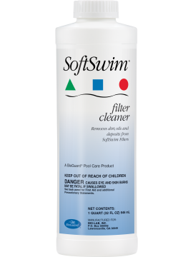 Softswim Filter Cleaner Quart