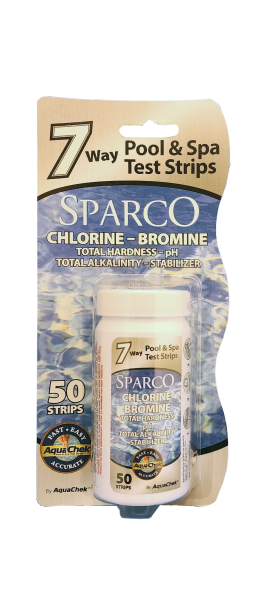 7 way Pool & Spa Test Strips