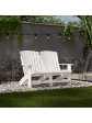 Heritage Double Adirondack