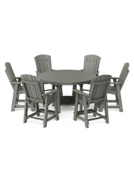 Heritage 7-Piece 60" Pub Table Set
