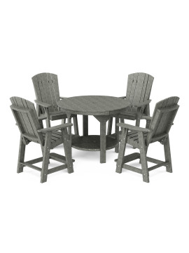 Heritage 5-Piece 48" Pub Table Set