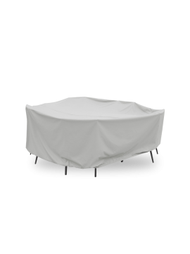 Cp 590 - 60" Round / Square Table W/ Chairs Cover, 108"dia X 36"h