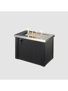 Providence Rectangular Gas Firepit Table