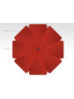 13' AKZP CANTILEVER UMBRELLA BLACK FRAME W/ #5403 JOCKEY RED CANOPY